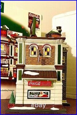 Department 56 CIC Christmas In The City Coca Cola Bottling Plant Retired
