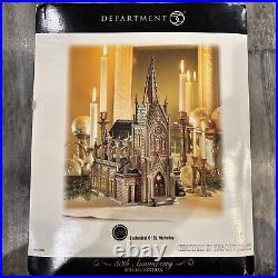 Department 56 Cathedral of St Nicholas, Christmas in the City #59248SE with Box