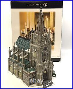 Department 56 Cathedral of St Nicholas, Christmas in the City #59248SE with Box