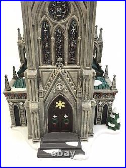 Department 56 Cathedral of St Nicholas, Christmas in the City #59248SE with Box