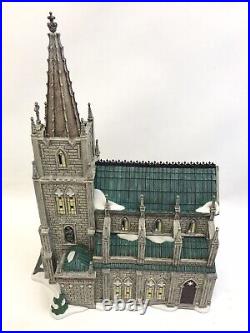 Department 56 Cathedral of St Nicholas, Christmas in the City #59248SE with Box