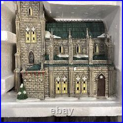 Department 56 Cathedral of St Nicholas, Christmas in the City #59248SE with Box