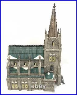 Department 56 Cathedral of St Nicholas, Christmas in the City #59248SE with Box