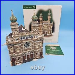 Department 56 Central Synagogue #59204 -Christmas In The City- Complete! CIB