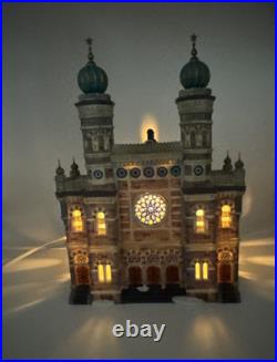 Department 56 Central Synagogue -Christmas in the City Limited Year 2003 Vintage