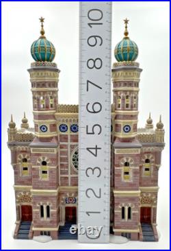 Department 56 Central Synagogue -Christmas in the City Limited Year 2003 Vintage
