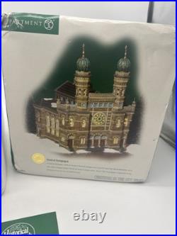 Department 56 Central Synagogue Christmas in the City Series Historical Landmark