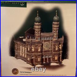 Department 56 Central Synagogue Christmas in the City Series NIB 2002 Dept 56 Department 56 Central Synagogue Christmas in the City Series NIB 2002 Dept 56