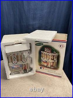 Department 56 Chicago Cubs Souvenir Shop Figurine Christmas in the City 1035