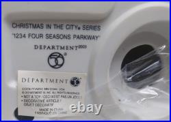 Department 56 Christmas In The City 1234 Four Seasons Parkway Nr 56.59205