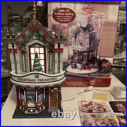 Department 56 Christmas In The City 2004 Treasures Shop Store 56.59240 CIC Department 56 Christmas In The City 2004 Treasures Shop Store 56.59240 CIC