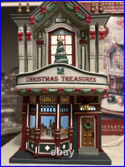 Department 56 Christmas In The City 2004 Treasures Shop Store 56.59240 CIC Department 56 Christmas In The City 2004 Treasures Shop Store 56.59240 CIC
