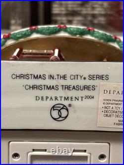 Department 56 Christmas In The City 2004 Treasures Shop Store 56.59240 CIC Department 56 Christmas In The City 2004 Treasures Shop Store 56.59240 CIC