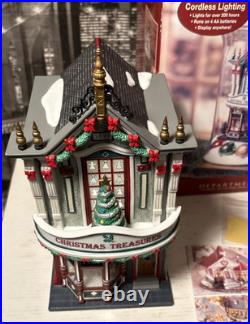 Department 56 Christmas In The City 2004 Treasures Shop Store 56.59240 CIC Department 56 Christmas In The City 2004 Treasures Shop Store 56.59240 CIC