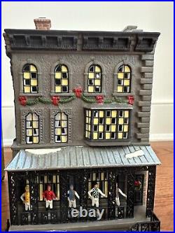 Department 56 Christmas In The City 21 Club #805535 Dept 56, Complete READ