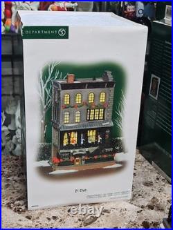 Department 56 Christmas In The City 21 Club #805535 Dept 56 Horse Jockeys Wbox