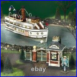 Department 56 Christmas In The City 3 piece 2003 East Harbor Ferry 59213 LE NIB