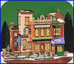 Department 56 Christmas In The City 5TH AVENUE SHOPPES 59212 BNIB 5TH AVE SHOPS