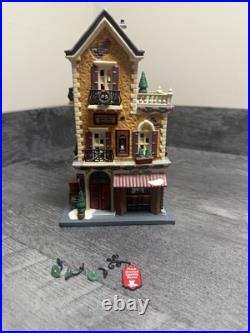 Department 56 Christmas In The City Cafe Tazio Lighted Building