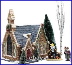 Department 56 Christmas In The City Church Of The Holy Light Holiday Gift Set