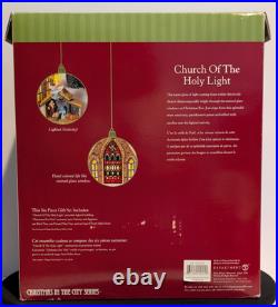 Department 56 Christmas In The City Church Of The Holy Light Holiday Gift Set