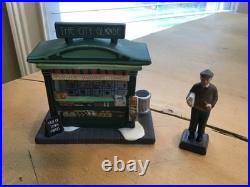 Department 56 Christmas In The City City News, Evening Edition Rare HTF
