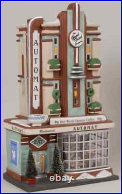 Department 56 Christmas In The City Clark Street Automat Boxed 7379995