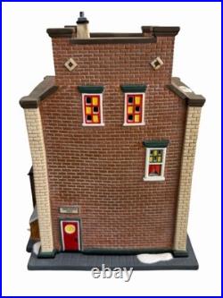Department 56 Christmas In The City Coca-Cola Soda Fountain Building Rare VTG