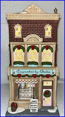 Department 56 Christmas In The City Cupcakes By Bella & Christmas Cupcakes HTF