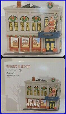 Department 56 Christmas In The City DAVIDSON'S DEPARTMENT STORE 6003057