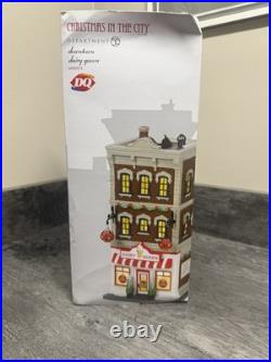 Department 56 Christmas In The City Downtown Dairy Queen Lighted Building