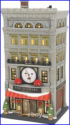 Department 56 Christmas In The City FAO Schwarz Lighted Building