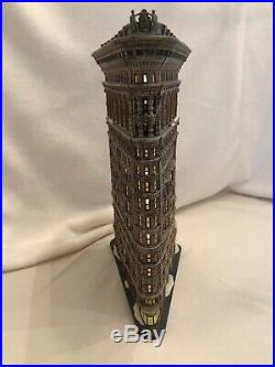 Department 56 Christmas In The City FLATIRON BUILDING. RARE