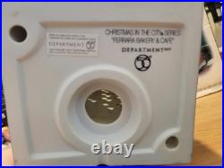 Department 56 Christmas In The City Ferrara Bakery & Cafe Lighted #59272 with box