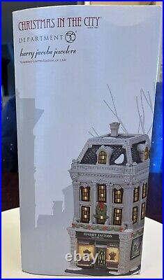 Department 56 Christmas In The City Harry Jacobs Jewelers NIB 6005382