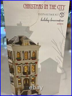 Department 56 Christmas In The City Holiday Brownstone 4050913