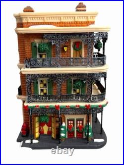 Department 56 Christmas In The City Jambalaya Cafe Building 59265 Rare