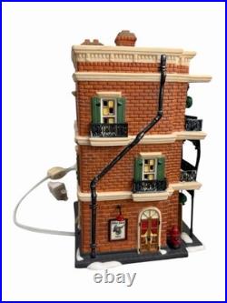 Department 56 Christmas In The City Jambalaya Cafe Building 59265 Rare