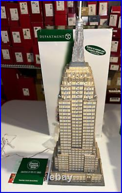 Department 56 Christmas In The City Landmark Series 59207 EMPIRE STATE BUILDING