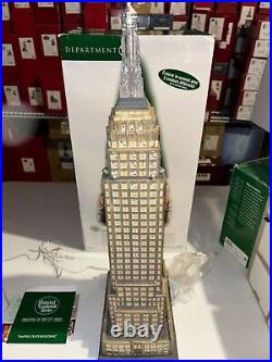 Department 56 Christmas In The City Landmark Series 59207 EMPIRE STATE BUILDING