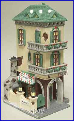Department 56 Christmas In The City Little Italy Ristorante Boxed 64631