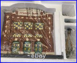 Department 56 Christmas In The City MLB Series Fenway Park with Flag & Trees