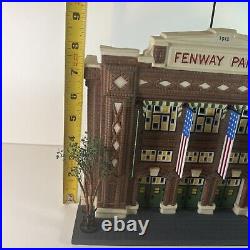 Department 56 Christmas In The City MLB Series Fenway Park with Flag & Trees Light