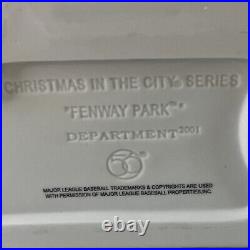 Department 56 Christmas In The City MLB Series Fenway Park with Flag & Trees Light