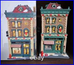 Department 56 Christmas In The City Midtown Pets Lighted Building Box & Cord
