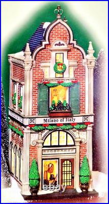 Department 56 Christmas In The City Milano of Italy #59238 NEW