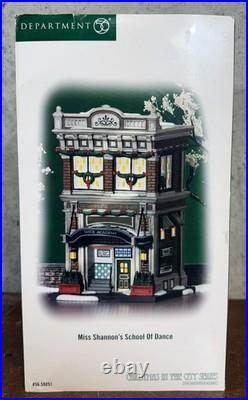 Department 56 Christmas In The City Miss Shannon's School Of Dance 56.59251