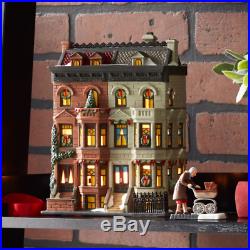 Department 56 Christmas In The City New 2019 UPPER WESTSIDE BROWNSTONES 6003055