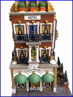 Department 56 Christmas In The City Paramount Hotel 58911 Rare Retired Village