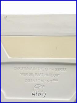 Department 56 Christmas In The City Pier 56, East Harbor Lighted Porcelain'04